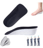 Insole Height, Orthopedic High Cushion, Plantar Fasciitis, Flat Feet, Achilles Tendonitis, Arch Support Orthotic High Cushions, Relief Foot High Cushions (2 Pairs) (Black, 3.5cm) Visit the Lcyiweu Store